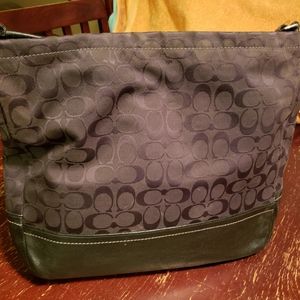 Coach signature purse
